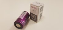 Baterie eFest IMR 18350 - 700 mAh