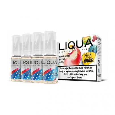 E-Liquid Liqua Elements 4x10ml Americký tabák CZ