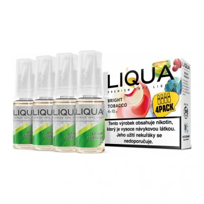 Liquidy LIQUA Elements 4x10ml Čistý tabák CZ