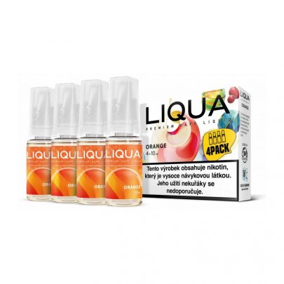 E-Liquid LIQUA ELEMENTS 4x10ml pomeranč CZ