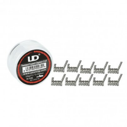 UD Twisted Fused Clapton 0,1oHm SS316L