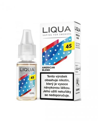 E-Liquidy LIQUA 4S Americký tabák