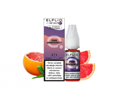 E-Liquid ELFLIQ Nic SALT Pink Grapefruit 10ml 10mg