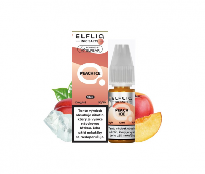 E-Liquid ELFLIQ Nic SALT Peach Ice 10ml