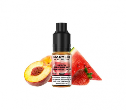 E-Liquid ElfBar Maryliq Peach Strawberry Watermelon Ice 10ml